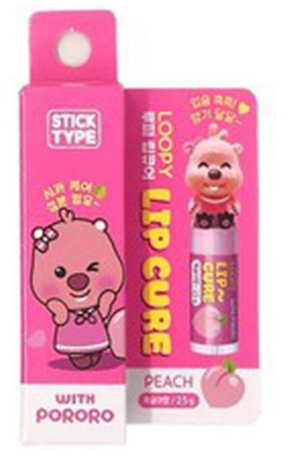 뽀로로 립밤 24년형, 바닐라향, 1개, 2.5g