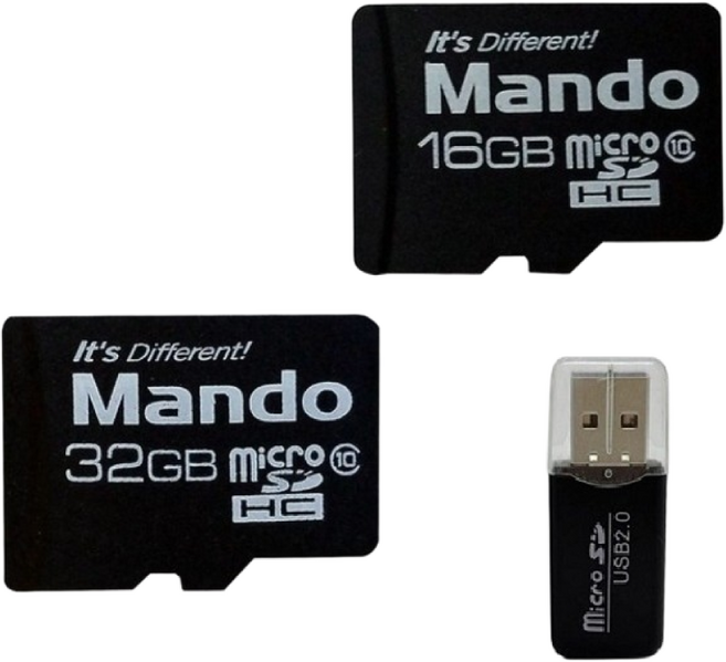 만도 정품 메모리카드 32G 64G 카드리더기포함, 1개, 64GB