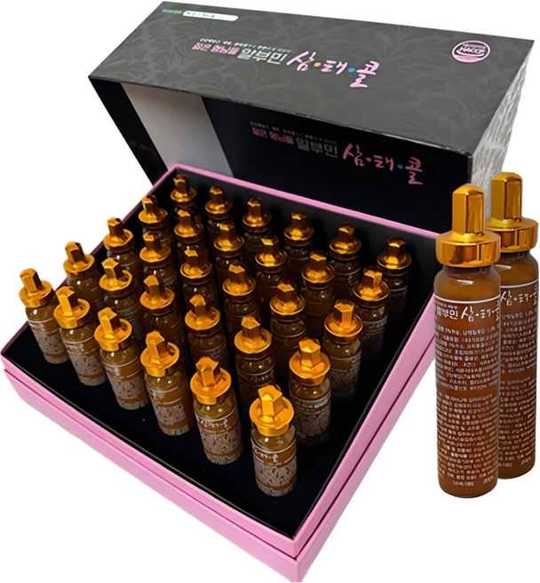 [2개월분] 마시는 알부민 삼태콜 산삼농축액 태반 콜라겐 [원산지:국산], 600ml, 2박스