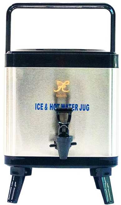 필하이 출시기념할인 24시간 보온보냉 프리미엄 스테인리스 워터저그 (6L 10L), 6L, 1개