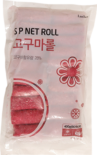 랜시 고구마롤 400g 고구마 가공, 1개