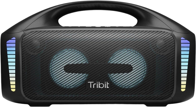 Tribit StormBox Blast 트리빗 스톰박스 블라스트 휴대용 블루투스 스피커 출력 90W LED램프, 블랙, BTS52
