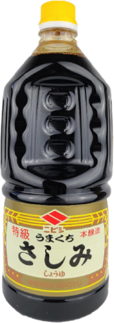 니비시 사시미 간장 1.5리터(대용량)1박스(6개입) / 회간장 일본간장, 1.5L, 6개