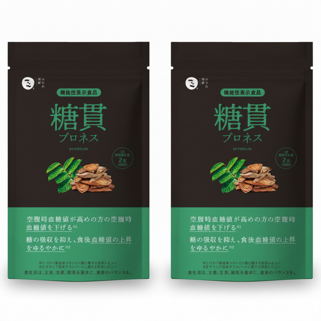 혈당억제 당수치 감소 및 유지를 단 2알로 토우칸 프로네스 2개월분, 2세트, 60정