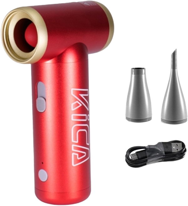 국내 정품 AS 카이카 KICA 무선 에어건 제트팬2 KC2 키카, 레드(기본구성), 1개