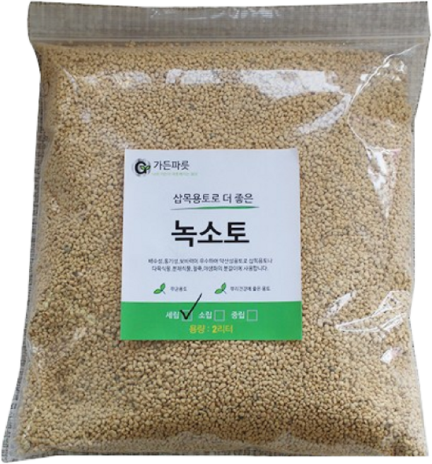 질 좋은 녹소토 2리터 가든파릇, 1개, 세립, 2L