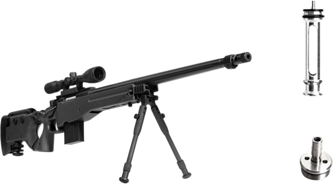 아카데미과학 AWM 성인용 저격총 배그 에땁 강화옵션 풀 패키지, 1개