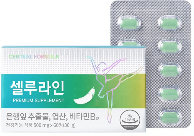 센트럴포뮬러 셀루라인, 60정, 1개