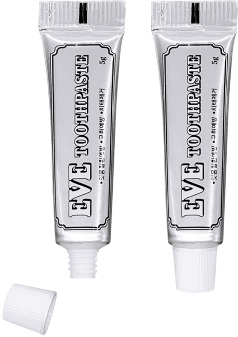 이브 일회용 치약 5G, 250개