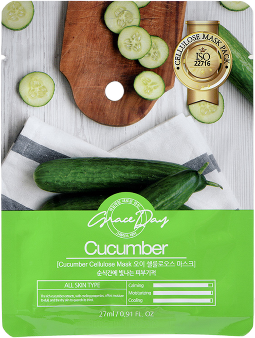 그레이스데이 오이 마스크팩, 1개, 50개입