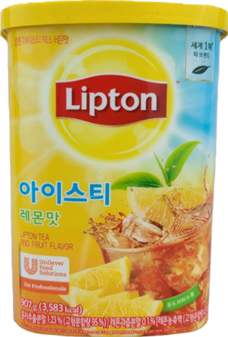 립톤 아이스티 레몬맛 푸드서비스용, 907g, 1개입, 1개