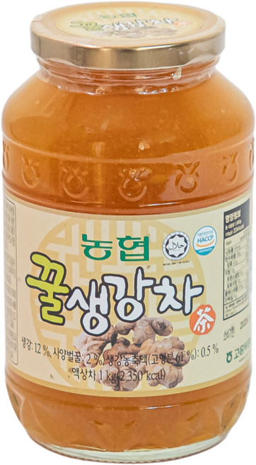 농협 꿀생강차, 1kg, 4개, 1개입