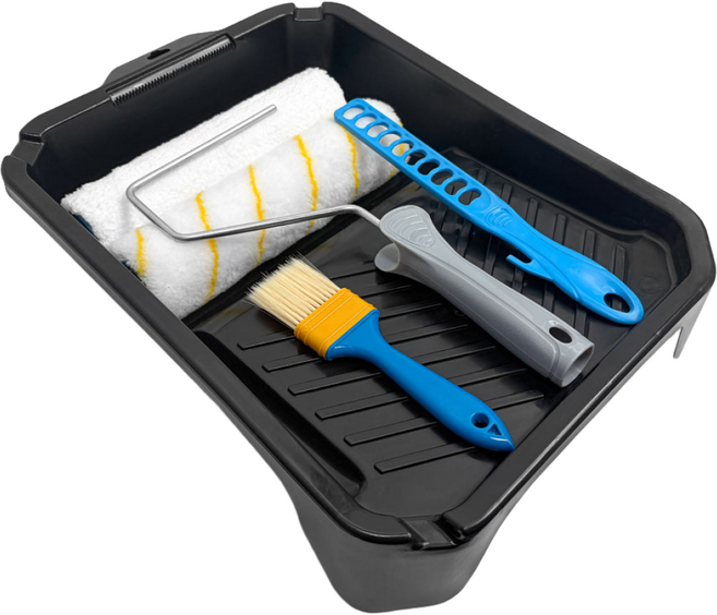 크린핏 원팩 페인트 롤러 페인팅 세트, 1세트