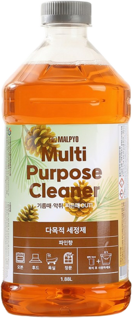 [말표] 다목적클리너 파인향, 1.9L, 1개