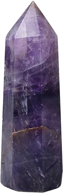 天天GO 紫水晶柱 7-8cm 提升思緒清晰 穩定情緒, 1個, 水晶柱【紫水晶】大 7-8cm, 紫水晶