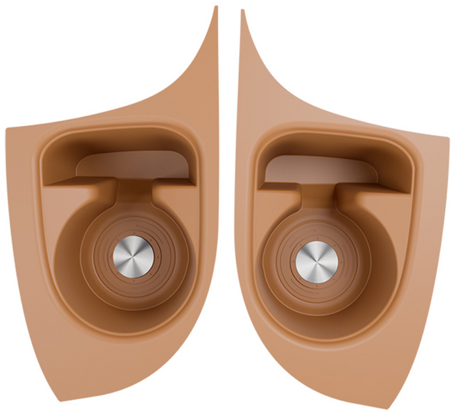 지파츠 지파츠 디올뉴 팰리세이드 LX3 2열 도어 컵홀더 논슬립 친환경 실리콘 소재 커버, 브라운, 7 9인승 공용 2열 도어 컵홀더 (B-6), 1개