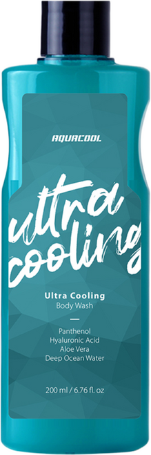 아쿠아쿨 울트라쿨링 바디워시 / 스포츠 초강력 쿨 샤워젤, 200ml, 1개