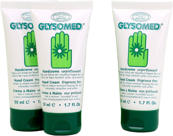 글리소메드 핸드크림 무향, 50ml, 3개