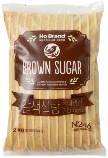 노브랜드 갈색 설탕 2kg, 1개