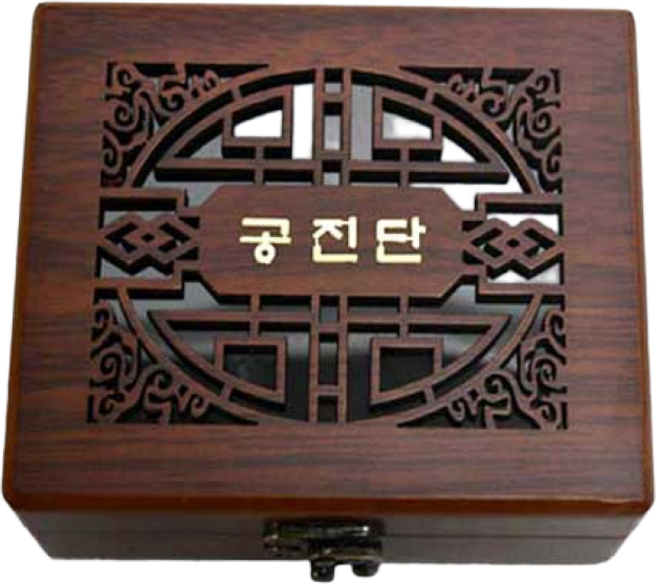 He 고품격 나무 공진단상자 1 2 3환 모음, 고품격나무 한글공진단상자 2환, 1개, 1개입