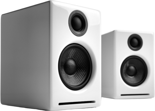 [Audioengine] A2+ Wireless Next Gen 60W출력 USB DAC 내장 2채널 무선 블루투스5.3 aptX 코덱지원 스피커, White