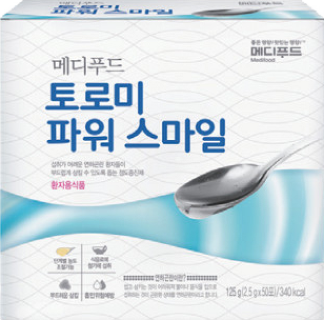 메디푸드 토로미 파워스마일(2.5g) 국산/점도증진제, 50개, 2.5g