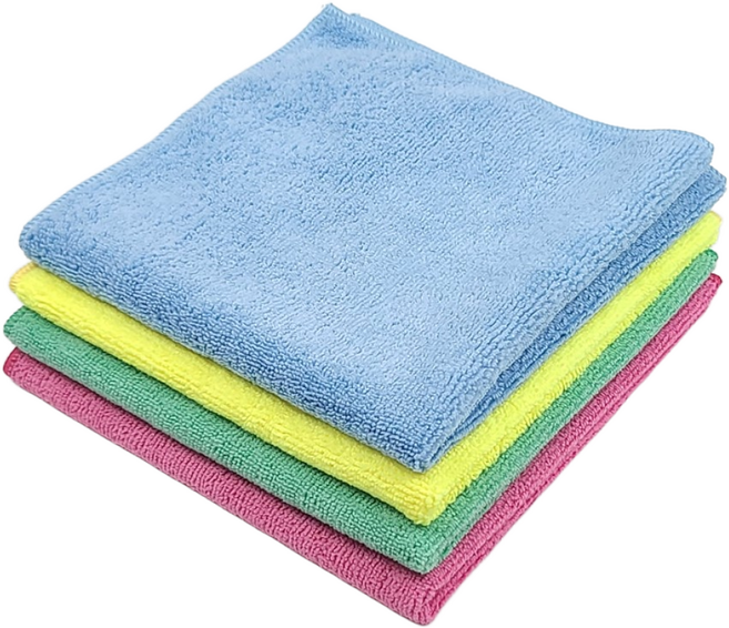 극세사 손걸레 10매 청소용 초극세사 청소타올 타월 세차, 핑크(분홍)