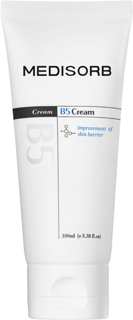 메디솝 B5 크림 덱스판테놀 피부장벽 손상피부 여드름성피부적합, 1개, 100ml