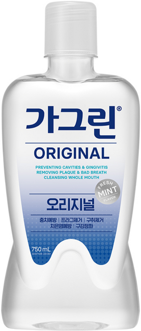 가그린 오리지널 구강청결제, 750ml, 1개