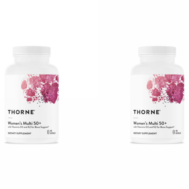 쏜리서치 우먼스 멀티 50+ 베지테리안 캡슐, 2개, 180정