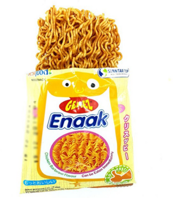 게메즈 에낙 라면 과자, 16g, 10개