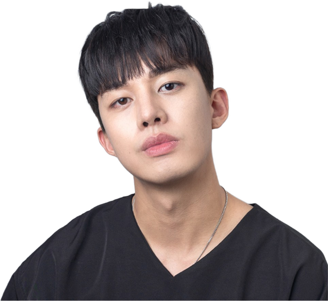 가발닷컴 투블럭 남자가발 12종 정수리커버_M자탈모_군인가발 부분가발, 1개, 9.펑키스왈로펌(오른쪽에서왼쪽_어두운검정)