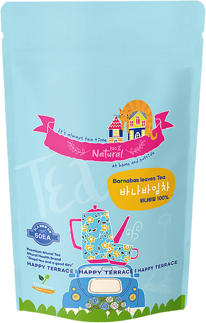 차마신티 바나바잎차 삼각티백 당뇨에좋은, 1g, 50개입, 1개