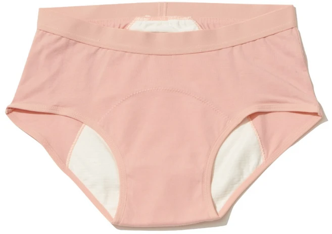 싸이클린 생리팬티 브리프 식약처허가 유기농면 입는 팬티생리대, 1개, 1개입, 살구(95) - 쿠팡