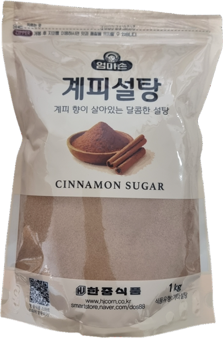 엄마손 계피설탕 시나몬슈가, 2개, 1kg