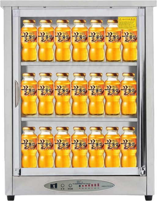 금원하이텍 국내산 전기 온장고 편의점 약국 쌍화탕, KHS-061H-SP1 3단