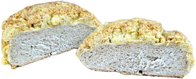 통밀정원 새싹 발아 통밀빵 소보로빵 500g 국산 통밀 100% 무설탕 소화가 잘되는빵 식사대용 건강한 먹거리 무방부제 무유화제 무팽창제, 5개, 100g