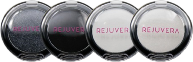 레쥬베라 블랙 화이트 아이섀도우, 리얼블랙, 1개