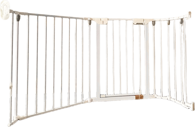 키워보리 CM 다용도 접이식 안전문 세트 10번 CMER80, 화이트, 1개