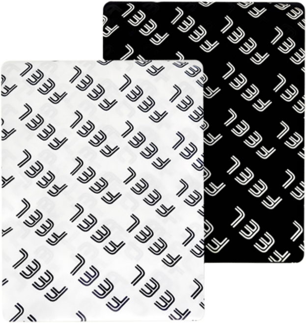 FEEL JAPAN 미용실 실리콘 커트보 (블랙/화이트), 1개, 블랙