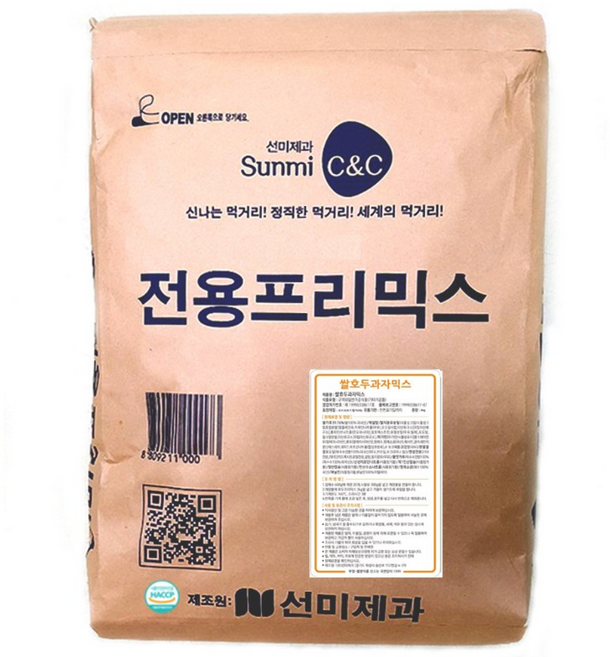 쌀호두과자믹스 9kg, 1개