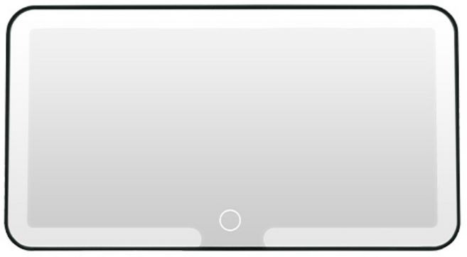 루비바 LED 메이크업 뷰티 미러 자동차 전차종 선바이저 여행용 무선, 1개, 화이트