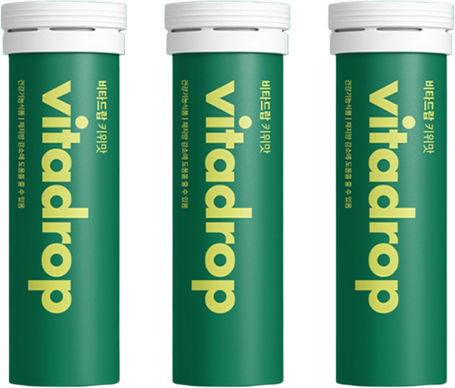 비타드랍 다이어트 발포 비타민 체지방감소 가르시니아 키위맛, 3박스, 10정