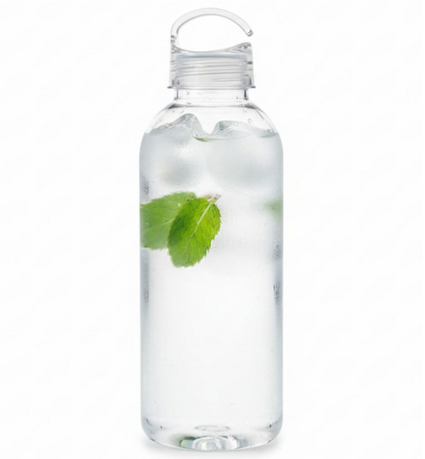 클리어 600 물병 보틀 휴대용 러닝 등산 스포츠 국산 안심소재 BPAfree, 1개, 600ml, 600무지투명