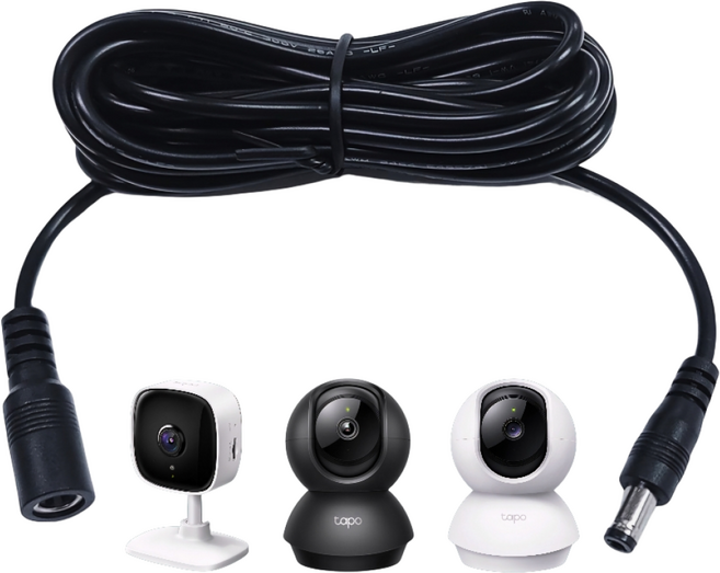 티피링크 Tapo 카메라 홈캠 전원연장선 연장케이블 3~10M, 10m, 1개