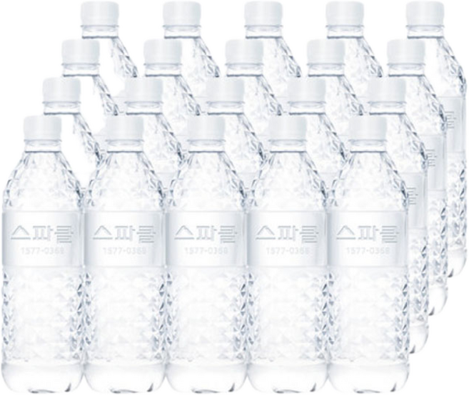 스파클 무라벨생수 / 빈병 회수 불가, 80개, 500ml