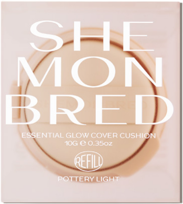 쉬몬브레드 에센셜 글로우 커버 쿠션 (리필), 1개, 19호 포터리크림