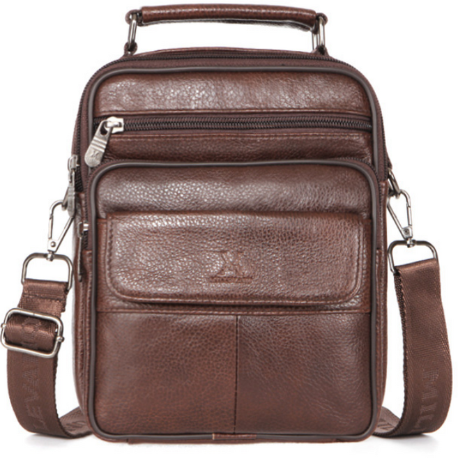 밀레바노 남성 중형 가죽가방 크로스백 MV-18102 캐주얼 데일리 숄더백