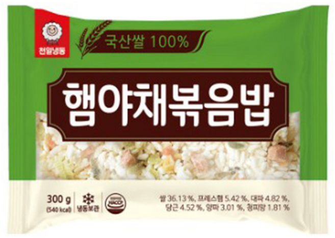 (냉동)천일 햄야채볶음밥, 300g, 1개