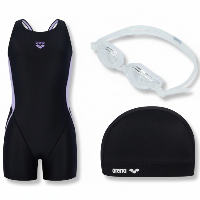 아레나 여아 라이풀 생존수영키트 3종세트 GRB03-WB